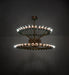 Meyda Tiffany - 274991 - LED Chandelier - Coyle - Brushed Brass/Goldtastic