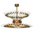 Meyda Tiffany - 274991 - LED Chandelier - Coyle - Brushed Brass/Goldtastic