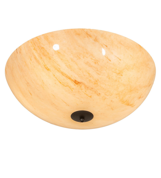 Meyda Tiffany - 275071 - Five Light Flushmount - Cypola - Oil Rubbed Bronze