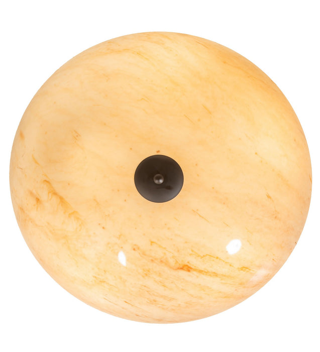 Meyda Tiffany - 275071 - Five Light Flushmount - Cypola - Oil Rubbed Bronze