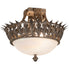 Meyda Tiffany - 275089 - Two light Flushmount - Hampton - Corinth