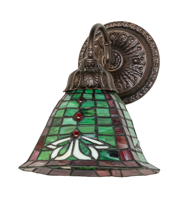 Meyda Tiffany - 275566 - One Light Wall Sconce - Dublin - Mahogany Bronze