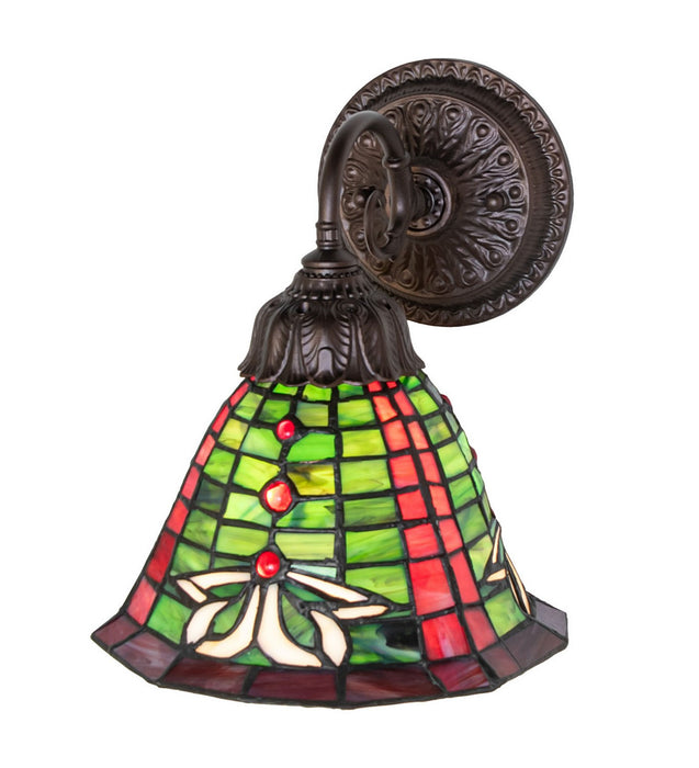 Meyda Tiffany - 275566 - One Light Wall Sconce - Dublin - Mahogany Bronze