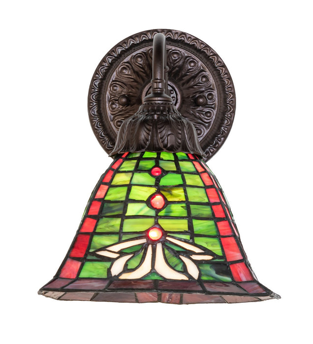 Meyda Tiffany - 275566 - One Light Wall Sconce - Dublin - Mahogany Bronze