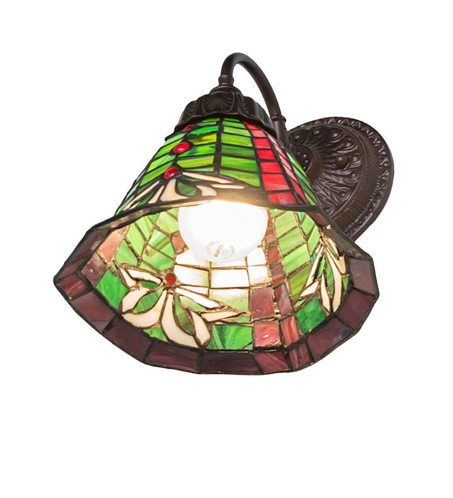 Meyda Tiffany - 275566 - One Light Wall Sconce - Dublin - Mahogany Bronze