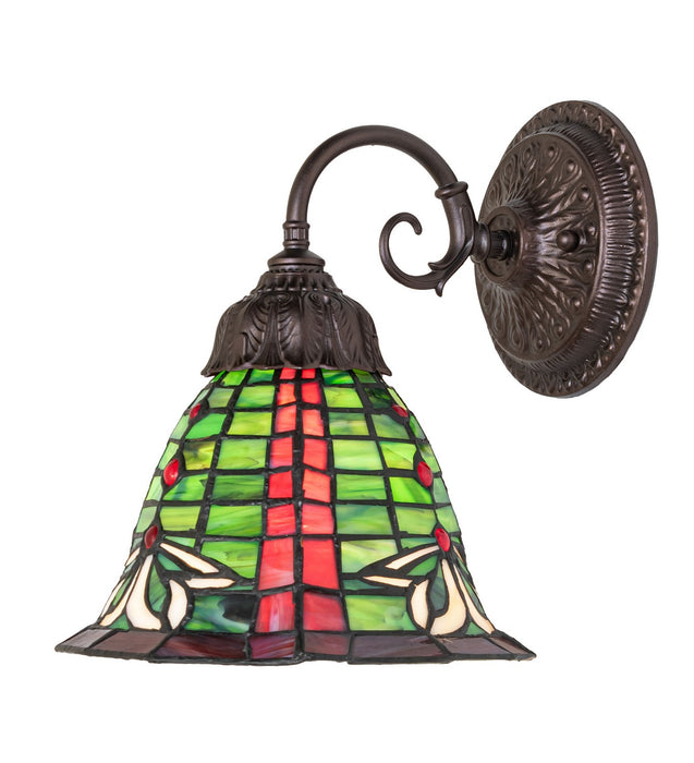 Meyda Tiffany - 275566 - One Light Wall Sconce - Dublin - Mahogany Bronze