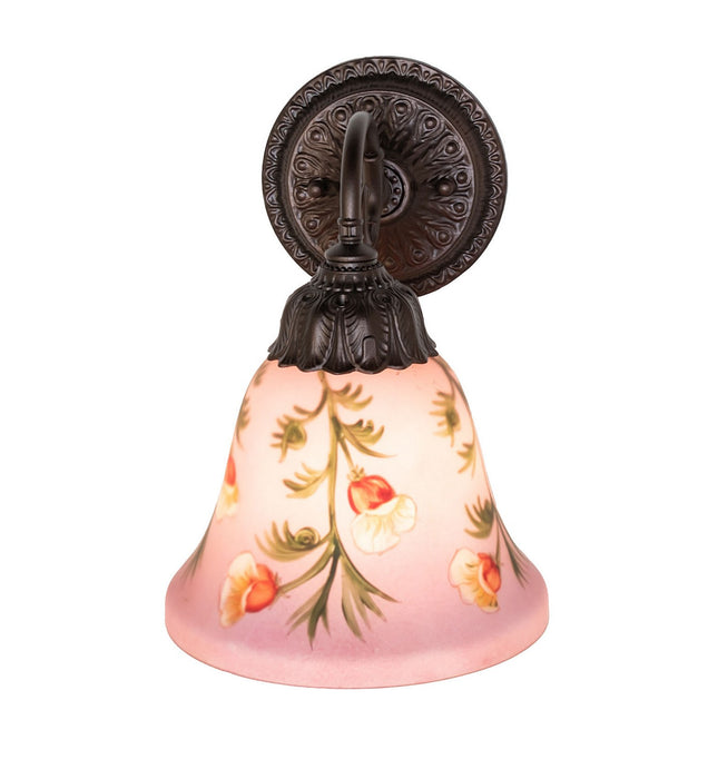 Meyda Tiffany - 275567 - One Light Wall Sconce - Bell Flower - Mahogany Bronze