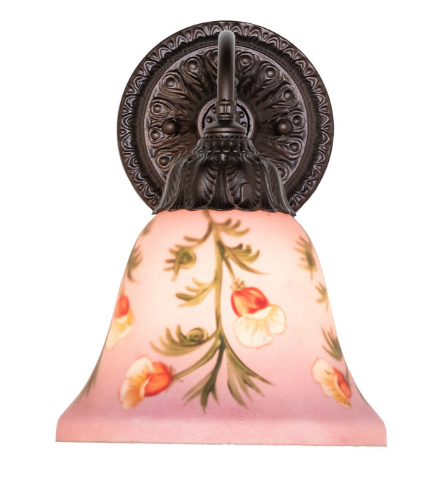 Meyda Tiffany - 275567 - One Light Wall Sconce - Bell Flower - Mahogany Bronze