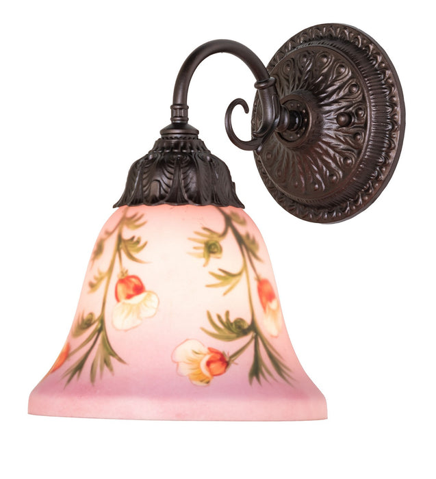 Meyda Tiffany - 275567 - One Light Wall Sconce - Bell Flower - Mahogany Bronze