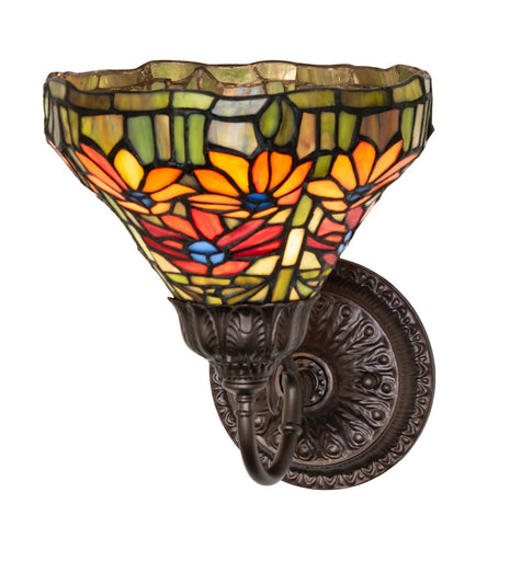 Tiffany Poinsettia One Light Wall Sconce