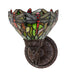 Meyda Tiffany - 275643 - One Light Wall Sconce - Tiffany Hanginghead Dragonfly - Mahogany Bronze