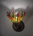 Meyda Tiffany - 275643 - One Light Wall Sconce - Tiffany Hanginghead Dragonfly - Mahogany Bronze