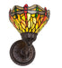 Meyda Tiffany - 275643 - One Light Wall Sconce - Tiffany Hanginghead Dragonfly - Mahogany Bronze
