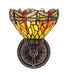 Meyda Tiffany - 275643 - One Light Wall Sconce - Tiffany Hanginghead Dragonfly - Mahogany Bronze