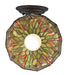 Meyda Tiffany - 275643 - One Light Wall Sconce - Tiffany Hanginghead Dragonfly - Mahogany Bronze