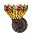 Meyda Tiffany - 275643 - One Light Wall Sconce - Tiffany Hanginghead Dragonfly - Mahogany Bronze