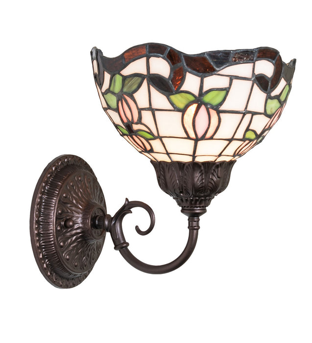 Meyda Tiffany - 275645 - One Light Wall Sconce - Roseborder