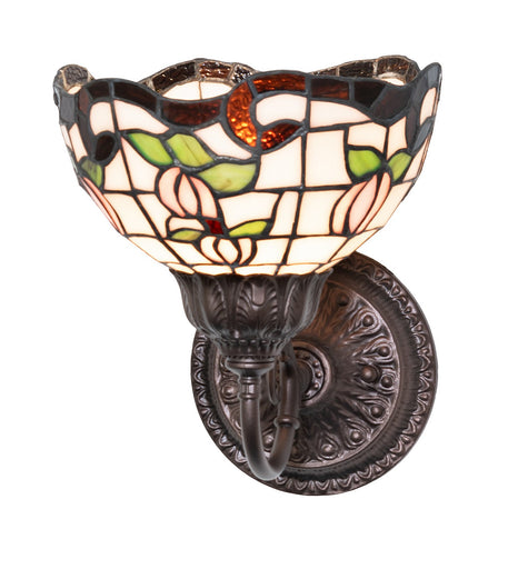 Roseborder One Light Wall Sconce