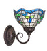 Meyda Tiffany - 275649 - One Light Wall Sconce - Roseborder - Mahogany Bronze