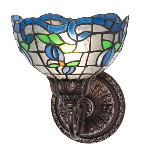 Roseborder One Light Wall Sconce