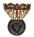 Meyda Tiffany - 275653 - One Light Wall Sconce - Tiffany Hanginghead Dragonfly - Mahogany Bronze