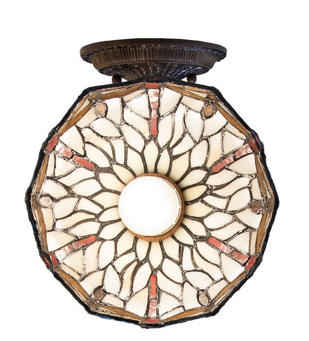 Meyda Tiffany - 275653 - One Light Wall Sconce - Tiffany Hanginghead Dragonfly - Mahogany Bronze