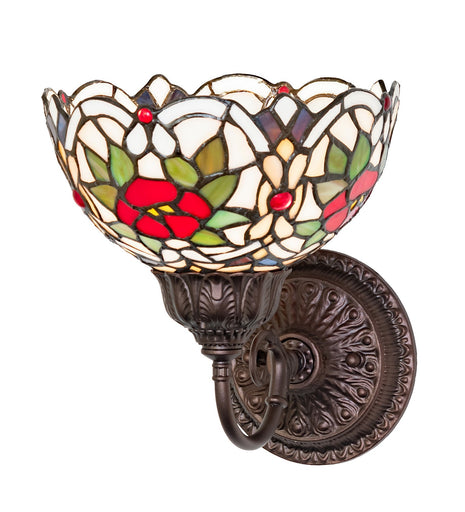 Renaissance Rose One Light Wall Sconce