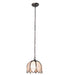 Meyda Tiffany - 275928 - One Light Pendant - Tulip - Craftsman Brown,Mahogany Bronze