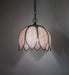 Meyda Tiffany - 275928 - One Light Pendant - Tulip - Craftsman Brown,Mahogany Bronze