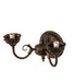 Meyda Tiffany - 31121 - Two Light Wall Sconce - Tiffany Rosebush - Mahogany Bronze