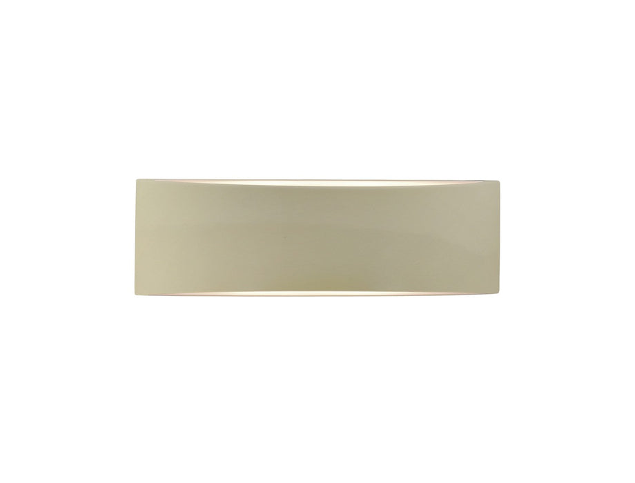 Justice Designs - CER-5767-VAN - Two Light Wall Sconce - Ambiance - Vanilla (Gloss)