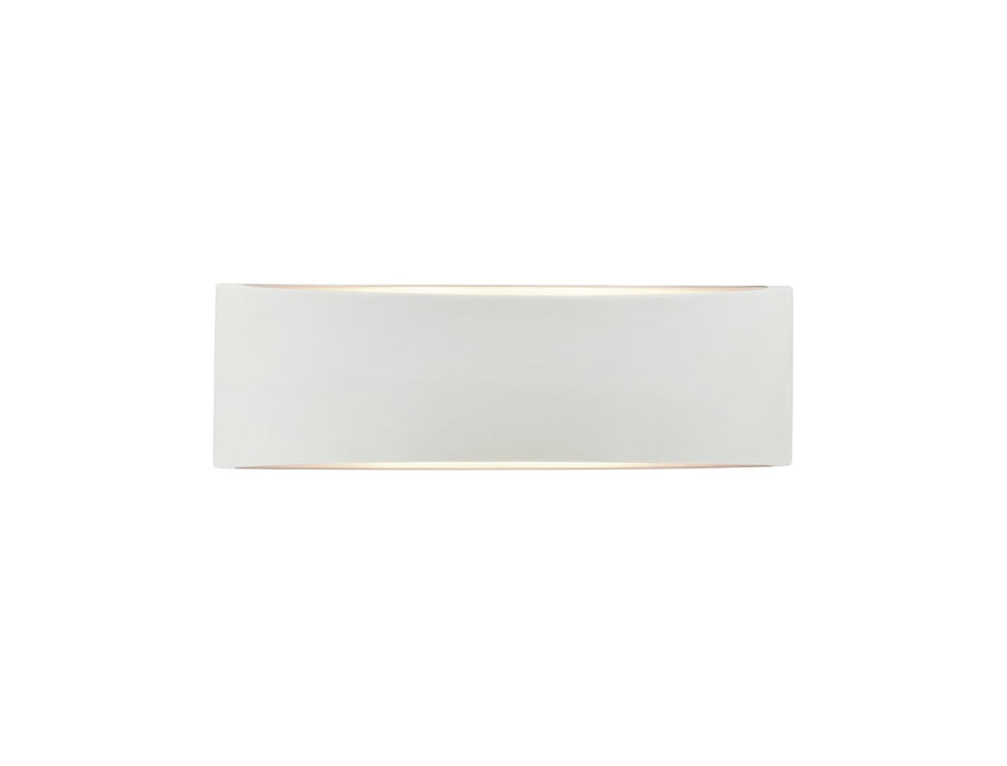 Justice Designs - CER-5767-WHT - Two Light Wall Sconce - Ambiance - Gloss White