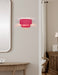 Justice Designs - CER-5780-CRSE - One Light Wall Sconce - Ambiance - Cerise