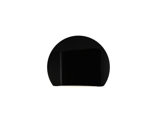 Justice Designs - CER-5790W-BLK - LED Outdoor Wall Sconce - Ambiance - Gloss Black