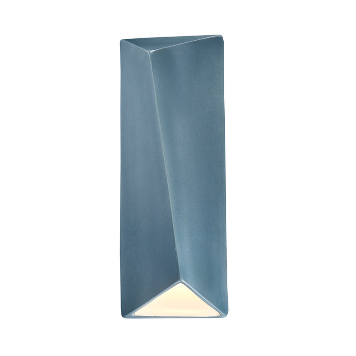 Justice Designs - CER-5890-MDMT - LED Wall Sconce - Ambiance - Midnight Sky w/ Matte White