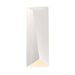 Justice Designs - CER-5897-CRK - LED Wall Sconce - Ambiance - White Crackle