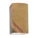 Justice Designs - CER-5910-SLHY - Wall Sconce - Ambiance - Harvest Yellow Slate