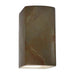 Justice Designs - CER-5910-SLTR - Wall Sconce - Ambiance - Tierra Red Slate