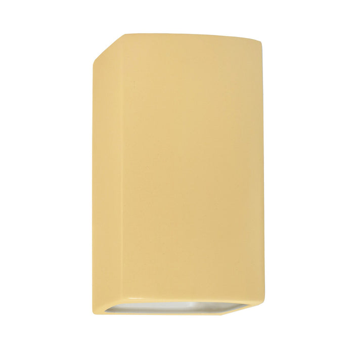 Justice Designs - CER-5910W-MYLW - One Light Outdoor Wall Sconce - Ambiance - Muted Yellow