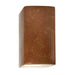 Justice Designs - CER-5910W-PATR - Wall Sconce - Ambiance - Rust Patina