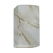 Justice Designs - CER-5915-STOC - Wall Sconce - Ambiance - Carrara Marble