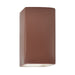 Justice Designs - CER-5915W-CLAY - LED Wall Sconce - Ambiance - Canyon Clay