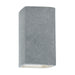 Justice Designs - CER-5915W-CONC - LED Wall Sconce - Ambiance - Concrete