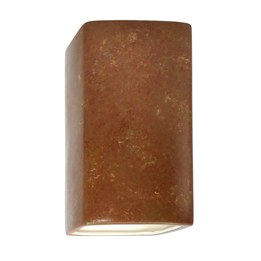 Justice Designs - CER-5915W-PATR - LED Wall Sconce - Ambiance - Rust Patina