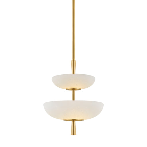Mapledale LED Pendant Aged Brass