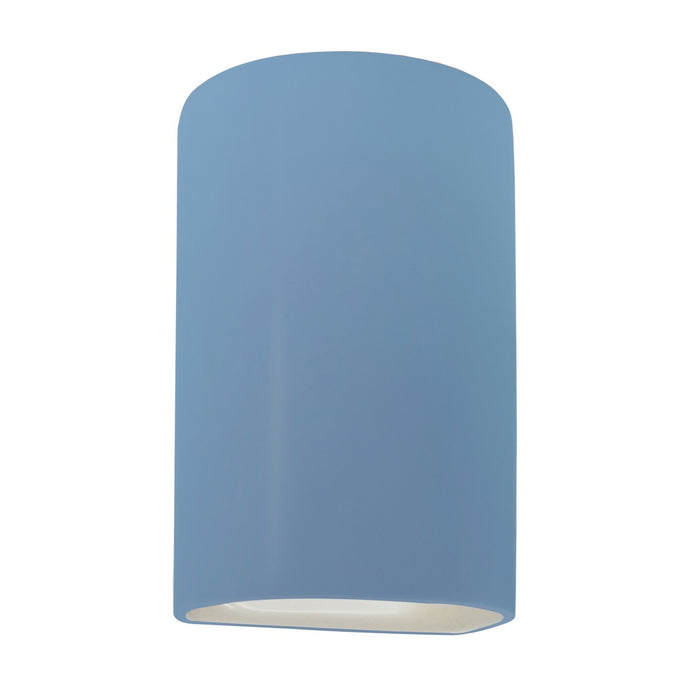 Justice Designs - CER-5945-SKBL - One Light Wall Sconce - Ambiance - Sky Blue