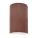 Justice Designs - CER-5945W-CLAY - LED Wall Sconce - Ambiance - Canyon Clay