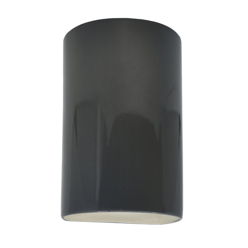 Justice Designs - CER-5945W-GRY - LED Wall Sconce - Ambiance - Gloss Grey