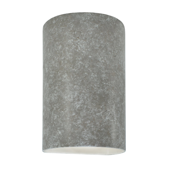 Justice Designs - CER-5945W-TRAM - LED Wall Sconce - Ambiance - Mocha Travertine