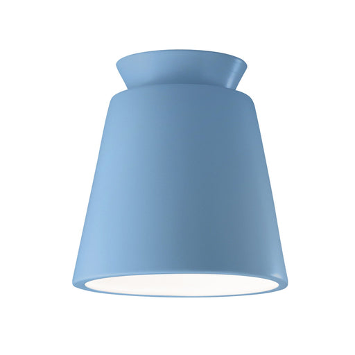 Justice Designs - CER-6170-SKBL - One Light Flush-Mount - Radiance - Sky Blue